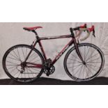A Forme red and black racing bike 21" frame size 27" wheel size 20 gears. (31)