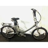 ELECTROBIKE FOLDING POWERED ELECTRIC BIKE. This bike is in nearly new condition