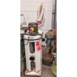 Axminster commercial dust extractor together a Meddings pillar drill