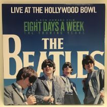 THE BEATLES, LIVE AT THE HOLLYWOOD BOWL, "EIGHT DAYS A WEEK" VINYL LP. Here we find a Ex copy of