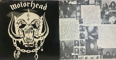 MOTÖRHEAD SELF TITLED ALBUM WITH FULL LAMINATE SLEEVE. Found here on Chiswick WIK 2 from 1977