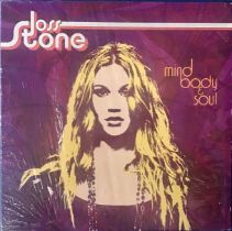 JOSS STONE ‘MIND BODY & SOUL’ LP RECORD. 2004 US release on EMI Records complete with original lyric