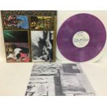 SONIC YOUTH VINYL LP RECORD ‘ SISTER ‘. Rare purple splatter colored variant of Sonic Youth's 1987