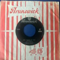 THE FLAMINGOS 7” SINGLE ‘THE LADDER OF LOVE / LET'S MAKE UP’. A great doo wop single from 1957 on