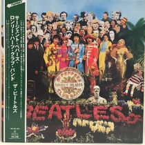 BEATLES ‘SGT.PEPPER'S LONELY HEARTS CLUB BAND’ JAPANESE PRESS LP WITH OBI. Found here on