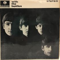 THE BEATLES - WITH THE BEATLES 1963 UK STEREO LP. A very nice pressing of their 2nd album on