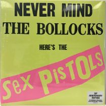 SEX PISTOLS 'NEVER MIND THE BOLLOCKS' 30TH ANNIVERSARY FACTORY SEALED ALBUM. From 2007 we have a