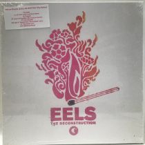 EELS ‘THE DECONSTRUCTION’ DELUXE DOUBLE PINK VINYL AND CD BOX SET. This factory sealed set