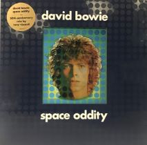 DAVID BOWIE 'SPACE ODDITY' 50th ANNIVERSARY SILVER NUMBERED EDITION VINYL LP. ) Limited Numbered