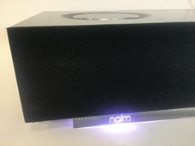 NAIM WIRELESS MUSIC SYSTEM. This is a very loud music system from NAIM. Model No. mu-so and produces