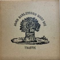 TRAFFIC VINYL ALBUM ‘JOHN BARLEYCORN MUST DIE’. Found here in gatefold sleeve on Island Pink i Label