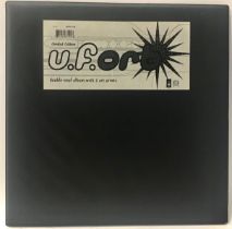 THE ORB 'U.F.ORB' DOUBLE ALBUM IN BLACK LIMITED EDITION PVC SLEEVE. The vinyl is in beautiful Ex