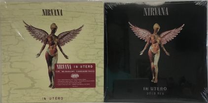 NIRVANA ‘IN UTERO FACTORY SEALED ALBUMS X 2. Two versions of this album here both found in factory