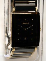 Rado Diastar mid-size gents quartz watch. Model ref: 160.0381.3. In excellent cosmetic condition,