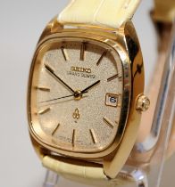 Quality vintage Seiko Grand Seiko Quartz gents dress watch ref:4842-5010. Serial number dates this