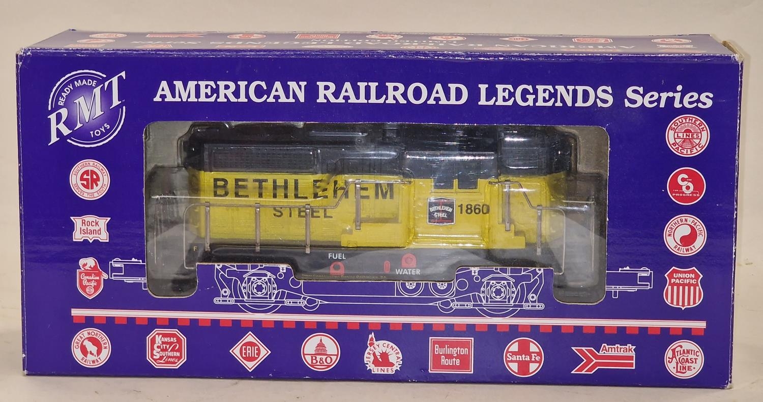 RMT 4191 "Bethlehem Steele 1860 " O gauge Diesel Locomotive appears unused in box