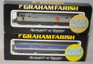 Graham Farish N gauge 8008 Class 47 Diesel BR Rail Freight c/w 8408 Class 50 Diesel Network South
