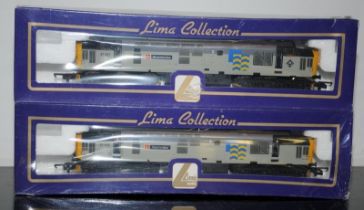 OO Gauge Lima Diesel Locomotive Class 37 421 Strombidae ref:L204819 c/w Class 37 418 Pectinidae