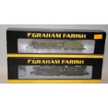 Graham Farish N Gauge 372-651 Standard Class 4MT BR Lined Black locomotive c/w 372-075 Class B1