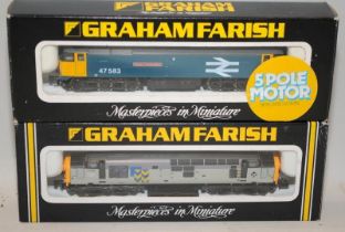 Graham Farish N gauge 8007 Class 47 Diesel County of Hertfordshire c/w 8038 Class 37 Diesel BR