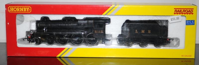 OO Gauge Hornby R2881 LMS Class S 5112 Locomotive. Boxed