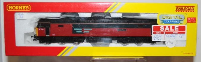 OO Gauge Hornby R3393TTS RfD Class 47 47033 With TTS Sound. Boxed