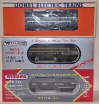 Williams by Bachmann O gauge diesel locomotive for The New York Central line together a Williams New