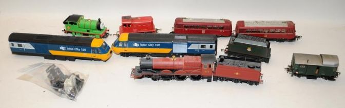 A small quantity of unboxed locomotives, offered untested