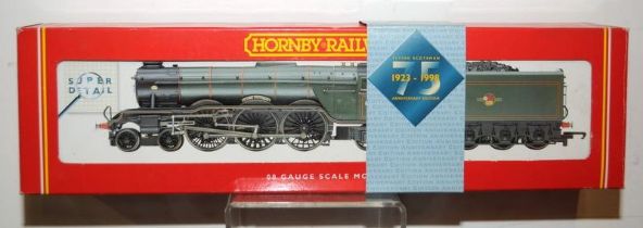 OO Gauge Hornby R2054 BR 4-6-2 Class A3 Locomotive Flying Scotsman. Boxed