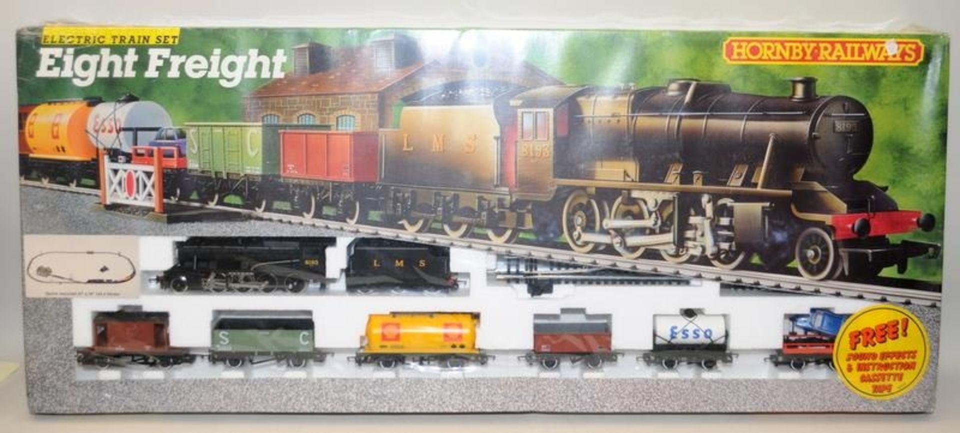 Hornby OO Gauge Eight Freight Electric Train Set R540. Unopened factory sealed box