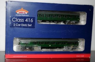 OO Gauge Bachmann Class 416 2 Car EMU Set ref:31-376. Boxed