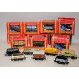 Collection of Hornby OO Gauge goods wagons, mostly boxed. 17 in lot