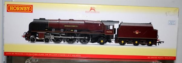 OO Gauge Hornby R3555 Late BR 4-6-2 Princess Coronation Class Sir William R Stanier FRS. Boxed
