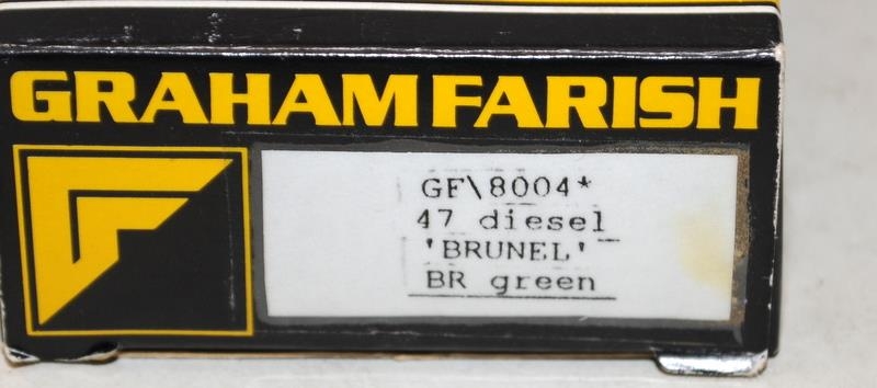Graham Farish N gauge 371-160 Class 37/4 Diesel Bullidae Intercity c/w 8004 47 Diesel Brunel BR - Image 5 of 5
