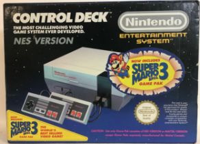 Nintendo boxed entertainment system (NES version).