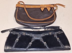 2 ladies hand bags used