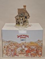 David Winter boxed cottage collection large size "Mad Baron Forthrites Folly"