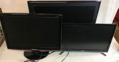 Here we have a Sony KDL 26S5500 lcd TV - Samsung UE22H5600 TV and Samsung Pc monitor Sync Master