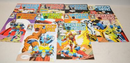 Marvel Comics Death's Head comic issues 1-10