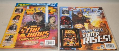 Lucas Comics Star Wars III Revenge Of The Sith comic issue 1 and 2. Both sealed, issue 1 has free