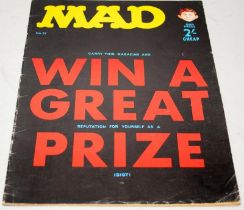 Early UK edition MAD Magazine October 1966. Most early UK MAD comics were exactly the same as the US