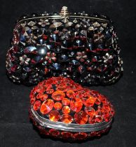 2 x Butler and Wilson jewelled clutch bags. Both as new and one c/w slip case. On behalf of RNLI,