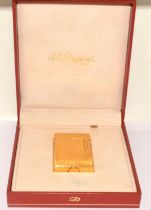 S.J.Dupont Paris boxed gents lighter with corresponding paperwork and full marked up registration to
