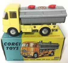 Corgi Toys 460 E.R.F. Neville Cement Tipper, ''original'' and in Ex condition.