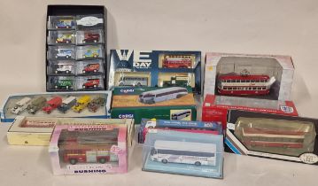 Collection of mixed boxed die cast sets to include Corgi, EFE and Oxford (20).