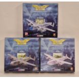 Corgi Classics "The Aviation Archive" collection of boxed die cast airplane models (3).