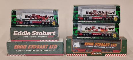 Collection of Eddie Stobart die cast haulage vehicles some still sealed (6).