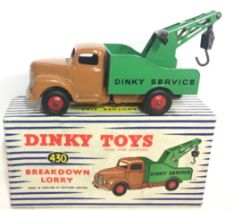 Dinky 430 Commer Breakdown Lorry In Original Box. The model is in original condition for its age.