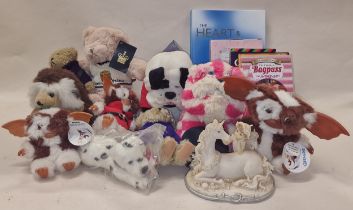 A collection of miscellaneous toys, books, DVD's and other items.