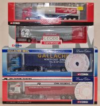 Corgi boxed die cast group to include 59534, 59557, 75803 and 75807 (4).